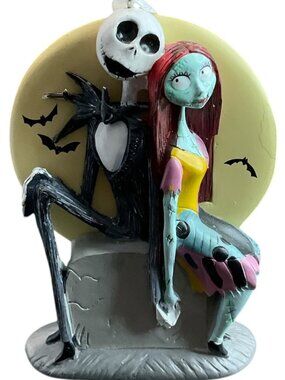 Hallmark Jack Skellington and Sally on Tombstone
